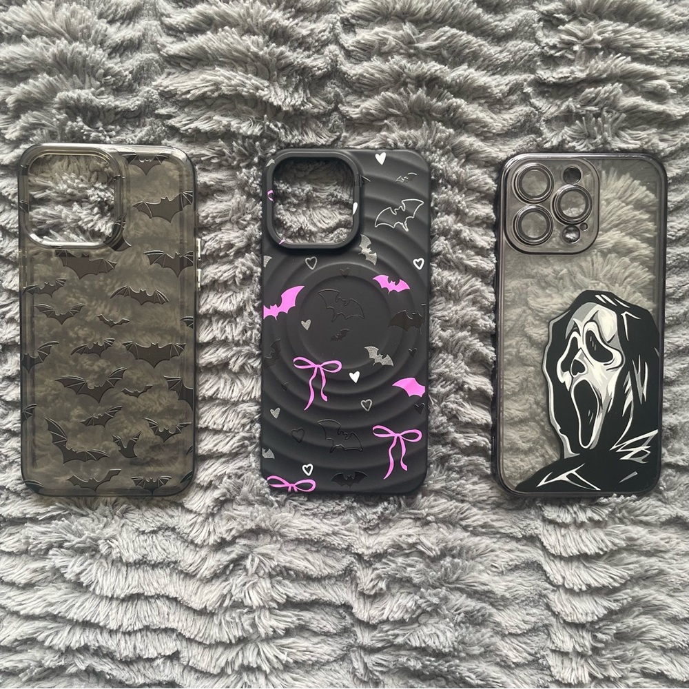 Set of 3 iPhone 15 Pro Cases